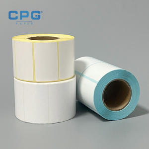 Etiqueta Térmica Directa de 4x6 Pulgadas (100x150mm) y 130gsm, Resistente a Rayones, Precio de Fábrica, para Envío de Paquetes de Comercio Electrónico Transfronterizo - Product Image 1