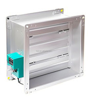 Amortisseur de conduit carré sensible, amortisseur de contrôle de volume électrique, adapté aux conduits CVC