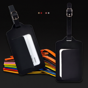 Etichette per bagaglio a 10 colori con nome del corriere da viaggio per una facile identificazione - Product Image 1