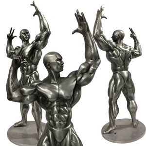 Hercules — vtt 3d rétro en métal argenté, grand bonnet, en alliage personnalisé, cadeau classique, souvenir - Product Image 6