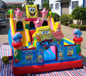 <span class=keywords><strong>Castillo</strong></span> Inflable Comercial de <span class=keywords><strong>Bob</strong></span> <span class=keywords><strong>Esponja</strong></span>, <span class=keywords><strong>Castillo</strong></span> Inflable de PVC Resistente para Fiestas, Alquiler para Eventos al Aire Libre, 4*7m - Product Image 3