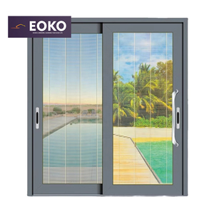Fenêtre coulissante en alliage d'aluminium EOKO série 80, <span class=keywords><strong>isolation</strong></span> <span class=keywords><strong>thermique</strong></span> pour patio, hôtel, maison, appartement, hôpital - Product Image 1