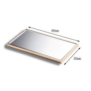 Hot Sale Pocket <b>Compactive</b> Anity Hand Held Cosmetic Single Side <b>Mirrors</b> Custom Logo - Product Image 6