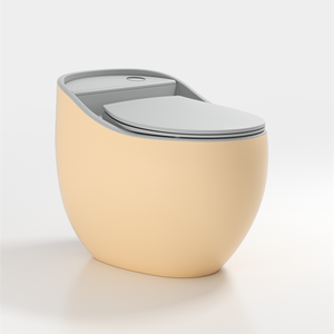 WC en céramique de haute qualité, économiseur <span class=keywords><strong>d</strong></span>'<span class=keywords><strong>eau</strong></span>, couleur personnalisée, forme <span class=keywords><strong>d</strong></span>'œuf <span class=keywords><strong>vert</strong></span>, salle de bain - Product Image 5