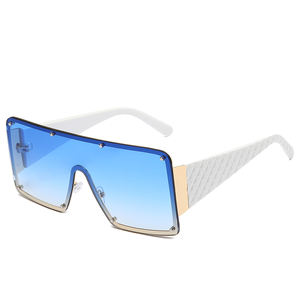 NWOGLSS-gafas de sol cuadradas de <span class=keywords><strong>Metal</strong></span> de colores, 58287 - Product Image 5