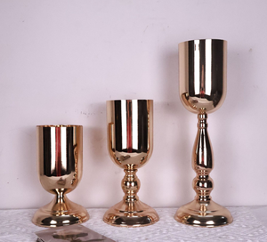 Table Centerpieces Metal <strong>Flower</strong> <strong>Vase</strong> Stands for Wedding <strong>Flower</strong> Decorations - Product Image 1
