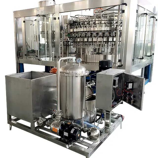 Factory direct price automatic carbonated drink filling processing machine / soda water bottling equipment