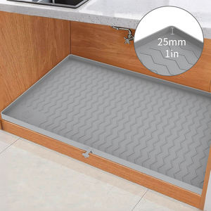 <span class=keywords><strong>Protector</strong></span> de Gabinete de <span class=keywords><strong>Cocina</strong></span> y Baño, Alfombrilla Protectora de Silicona Flexible Impermeable para Debajo del Fregadero - Product Image 1