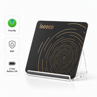 ISOOCO IP67 Key Finder OEM Smartphone Tracker avec nouveau design Smart GPS Locator pour téléphone portable de petite taille