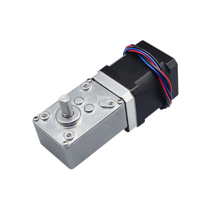 Motor paso a paso 58-42 NEMA 17 12V DC 0.5Nm Torque Eje de 5mm Híbrido 2 Fases con Caja de Engranajes para Muebles Inteligentes - Product Image 1