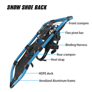 XATP moda personalizada elegante antideslizante aluminio invierno senderismo raquetas de nieve al por mayor para hombres y mujeres - Product Image 3