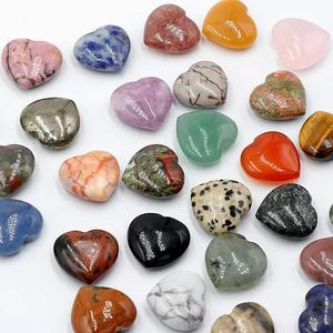 Оптовые натуральные кристаллы в форме сердца 2 см для исцеления, энергетической медитации и снятия стресса — прочие изделия из кристаллов - Product Image 2