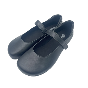 TipsieToes Daily Life Noir en cuir véritable Maryjane Slip-on Mode <span class=keywords><strong>pied</strong></span> <span class=keywords><strong>nu</strong></span> Baskets plates Chaussures pour femmes plus grande taille 45 46 - Product Image 2
