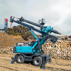 SDLQ LQR100W <span class=keywords><strong>Type</strong></span> de roue Machine tige de verrouillage plate-forme de forage rotative <span class=keywords><strong>Kelly</strong></span> <span class=keywords><strong>Bar</strong></span> équipement d'installation de pieux hélicoïdaux vis de terre - Product Image 1