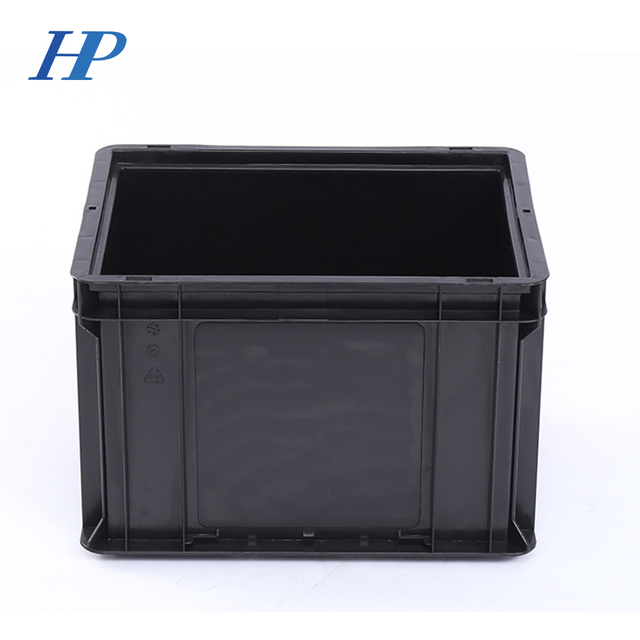 ESD Safe Plastic Turnover Box With Foam Insert Anti Static Storage Container for Electronic Components