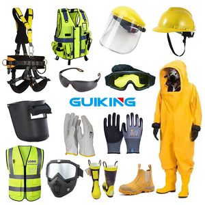 Gafas Tácticas de Seguridad GUIKING H689, Diseño Nuevo, Policarbonato, Montura Completa, Lentes Sin Recubrimiento, para Protección en la Construcción, Venta al Por Mayor - Product Image 6