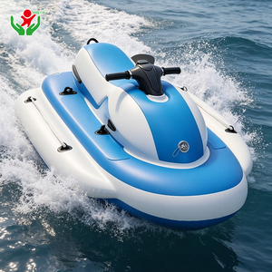 Jet ski gonflable électrique portable, scooter aquatique motorisé pour lac, <span class=keywords><strong>mer</strong></span>, piscine - Product Image 3