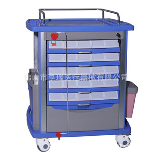 Henry Medicine Trolley HR-416 Stainless Steel Mobile <b>Cart</b> For Hospital Operating Room - Product Image 4