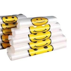 Reusable Eco Friendly Grocery Package <b>Transparent</b> Cornstarch Plastic Colour Die Cut Shopping <b>Bags</b> - Product Image 2