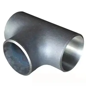 Youfa a basso prezzo di carbonio nero acciaio A53 saldatura di testa tubo di montaggio riduttore Tee DN20/25/40/50/65/80 per l'approvvigionamento idrico