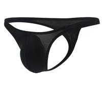 Slips pour hommes en soie glacée ultra-fine, respirants, en nylon super élastique, à motifs de dessins animés, modèles convexes, taille basse, mi-haute, vente en gros