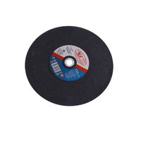 Disque de coupe haute vitesse 350 mm pour métaux, 3800 tr/min max, à liant résineux pour acier et métaux ferreux