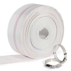 MY AG FACS 6 8 bar 2 inch Layflat Water Hose Roll Canvas Irrigation Garden Lay Flat Horse 3inch Pipe - Product Image 1