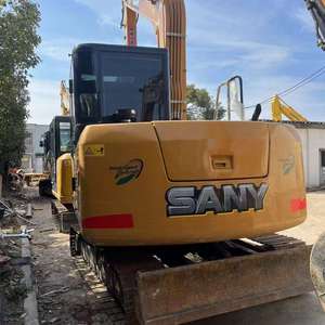 รถขุด Sany 75 มือสองคุณภาพสูงรุ่นปี 2022 รุ่น 7T พร้อมเครื่องยนต์ ปั๊ม เกียร์บ็อกซ์ ระบบควบคุม PLC และมอเตอร์ ได้รับการรับรอง - Product Image 2
