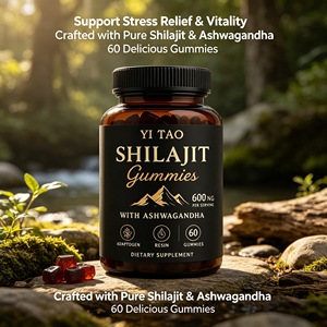 Gomitas de Shilajit del Himalaya de Marca Privada/OEM/ODM, Suplemento Antioxidante para la Salud Inmunológica, MOQ Bajo de 50 Piezas - Product Image 5