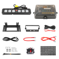 Panneau de Commande Universel RGB 4x4 pour Éclairage LED Automobile, Tableau de Commande 6 Gangs, Accessoires Tout-Terrain pour Éclairage Auxiliaire de Véhicule