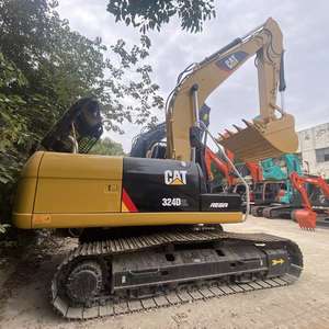 Excavatrice Cat 324D2L d'occasion en bon état, provenant du Japon, 24 tonnes, avec durabilité, stabilité, bon prix, composants principaux, moteur, engrenage - Product Image 2
