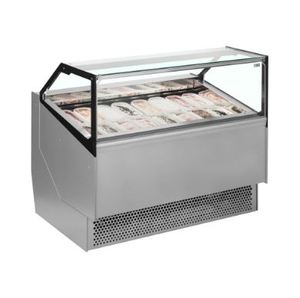 Piccola macchina da banco per vetrina con display per frigorifero con mini gelato italiano da banco di lusso - Product Image 1