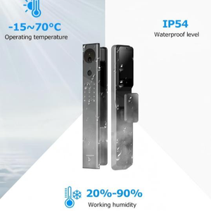 Chất lượng cao kỹ thuật số thẻ khóa vân tay mật khẩu khóa thông minh cho cửa thép không thấm nước Wi-Fi tuya App an ninh nhà - Product Image 4