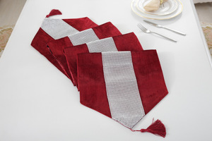 Manteles <span class=keywords><strong>de</strong></span> Terciopelo a Rayas Modernos y Sencillos al por Mayor <span class=keywords><strong>de</strong></span> Fábrica, Elegantes, Impermeables y Duraderos para Mesas <span class=keywords><strong>de</strong></span> Café y Comedor, Mesas Grandes - Product Image 5