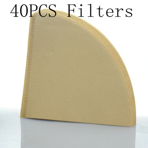 <span class=keywords><strong>Filtres</strong></span> à café en papier coniques plats de forme sectorielle, disponibles en plusieurs tailles, best-seller pour machine à café - Product Image 3