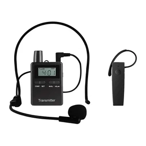 RC2468 2.4G E-hook receiver wireless microfono per conferenze attrezzatura per visite guidate E addestramento a cavallo