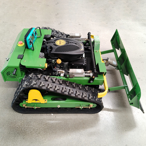 Cortadora de nieve con control remoto todo terreno, cortacésped de pista de tanque con quitanieves - Product Image 6