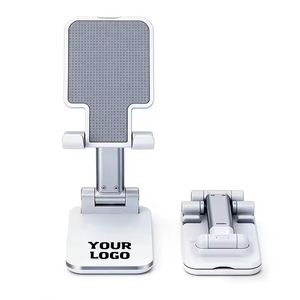 Wholesale Promo Business Gift Desktop Folding Holder Custom Logo <b>Tablet</b> Portable Angle Adjustable Phone <b>Stand</b> - Product Image 5