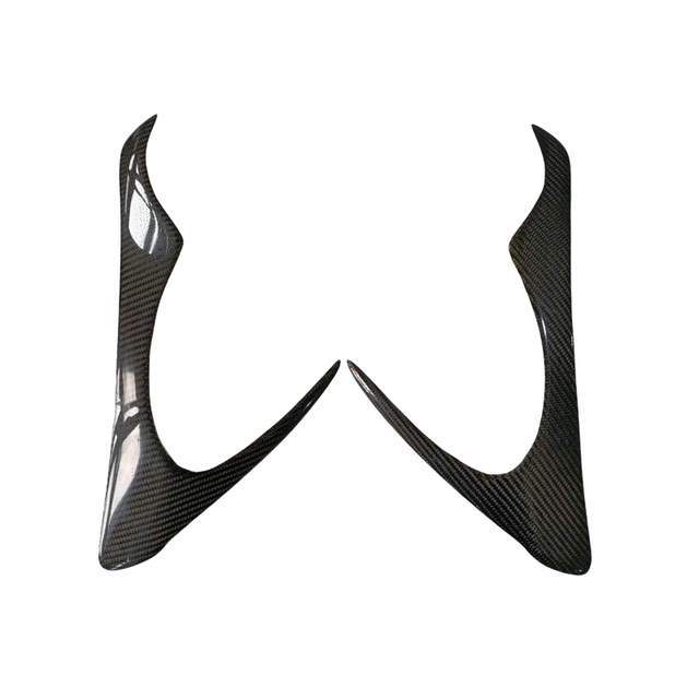 Carbon Fiber Headlight Eyebrow for Suzuki Swift Front Lamp Eyelid Cover Trim