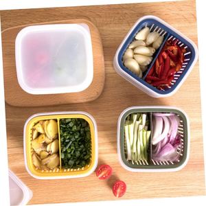 Eco-Friendly <b>Square</b> <b>Plastic</b> Food Storage <b>Containers</b> Microwavable 3-6L Home Kitchen Organization - Product Image 5