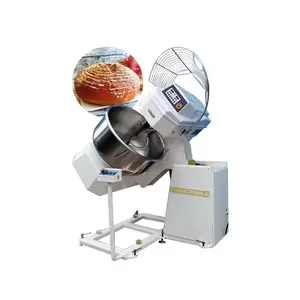Mesin pengaduk tepung, mesin mixer tepung silinder otomatis dengan 250kg