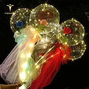 Globo освещение Рождественский воздушный шар ПВХ прозрачные мини-шары