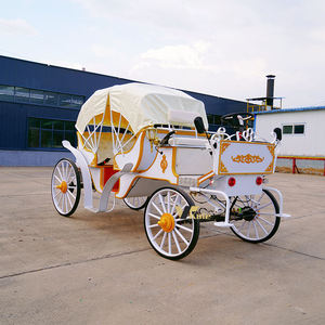 Calèche royale de mariage, calèche de tourisme pour passagers, calèche de parc, modèle européen, à vendre - Product Image 5