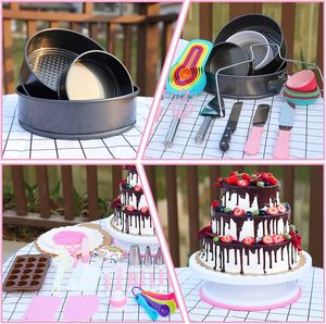 OEM 1 Piece <b>Set</b> Eco-Friendly Fondant Cake Decorating Supplies Kit with Plastic Molds Microwave Safe - Product Image 4