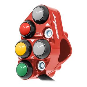 Interrupteur de guidon gauche pour Ducati Panigale 959 (Rouge) - Product Image 2