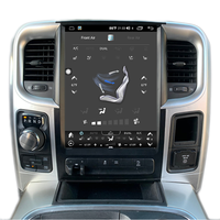 Radio stéréo 13 pouces Android Tesla Style 4G WIFI sans fil Carplay pour Dodge Ram 1500 2013 2015 2018 Upgrade Headunit NAVI