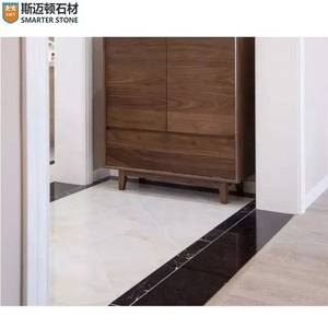 Nouvelles dalles <span class=keywords><strong>de</strong></span> marbre artificiel texturées pour seuils <span class=keywords><strong>de</strong></span> <span class=keywords><strong>porte</strong></span> et <span class=keywords><strong>de</strong></span> fenêtre, aspect marbre naturel, couleur Empereur Noir et Blanc, imperméables - Product Image 3