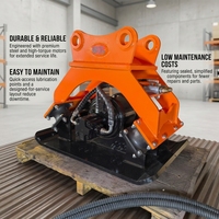Compacteur vibrant hydraulique universel SLN pour excavatrices, attache pour engins de construction, garantie 1 an