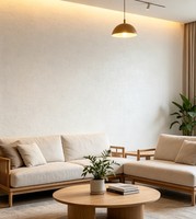 Revêtement mural flexible en céramique souple de travertin blanc