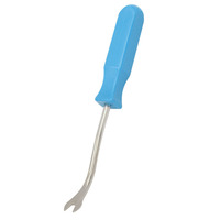 Tournevis universel en acier inoxydable avec poignée en plastique durable, outil d'extraction de vis de fixation de panneau de porte